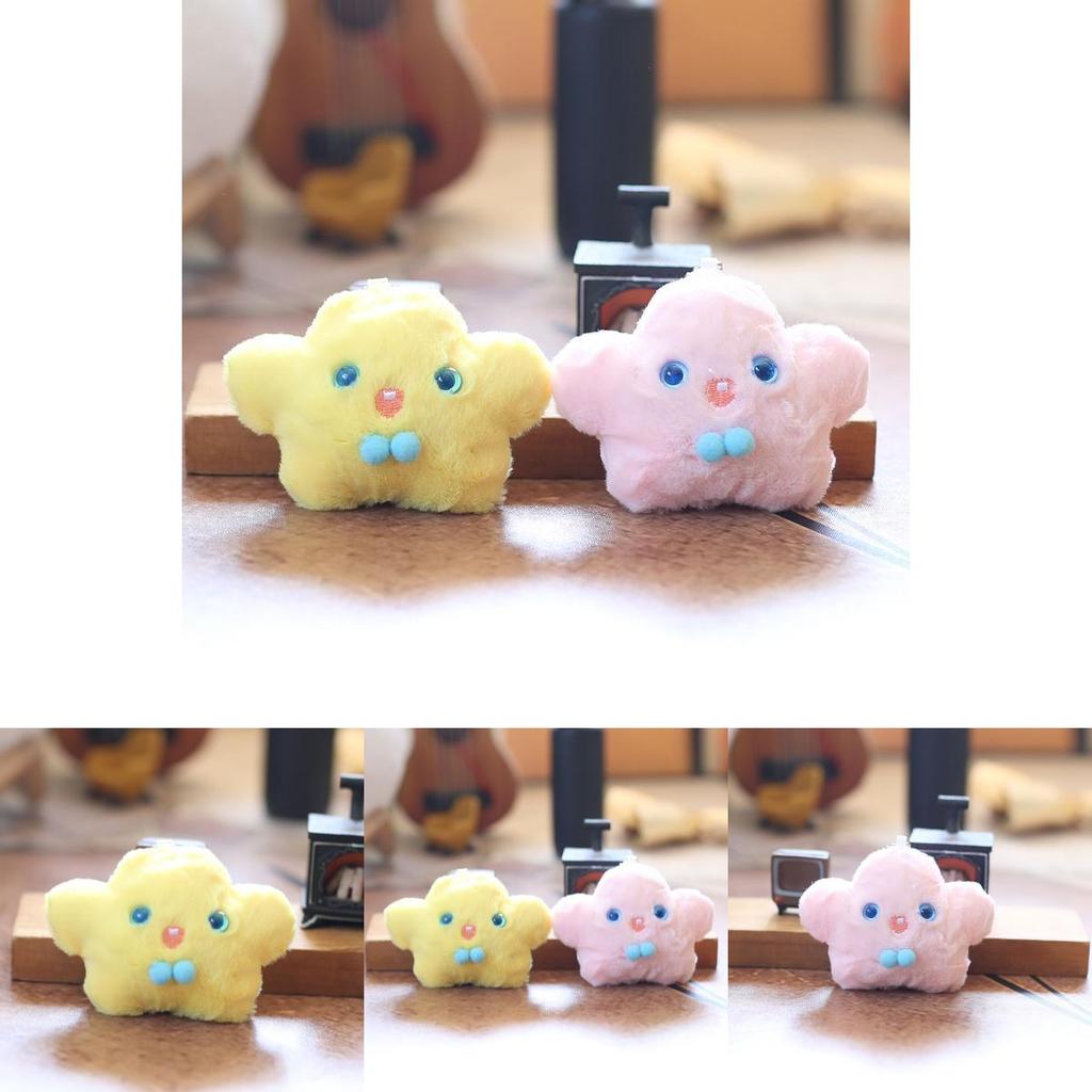 Star Plush Small Pendant With Pp Cotton Super Soft Short Plush For Girls Kids
