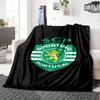 SCP Sporting Print Flannel Blanket High Quality Warm Comfortable Cover for All Seasons Perfect for Gifts Home Decor