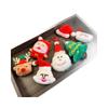Handmade DIY Christmas Tree Cartoon Ornament Keychain for Bag Decoration