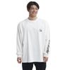 Quiksilver QLT234036 Left Sleeve Logo Print Loose Fit Long Sleeve T-Shirt