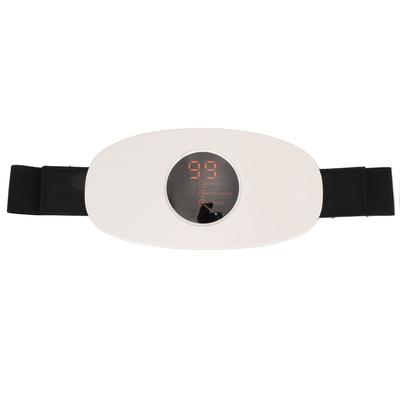 Belly Thermal Bag Pad Massage Multi Functional Rechargeable Electric Waist Belt Device White