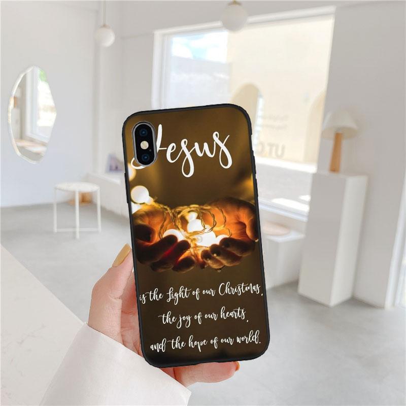 Bible verse Jesus Christ Phone Case for OPPO A40 A60 A80 A15 A16 A16K A12 A17 A17K A54 A54S A53 A53S A55 A56 A57 A98 F23