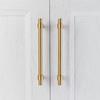 T Shape Cabinet Handles Satin Brass Furniture Handles Modern Pull Handles  Kitchen Cabinet Wardrobe