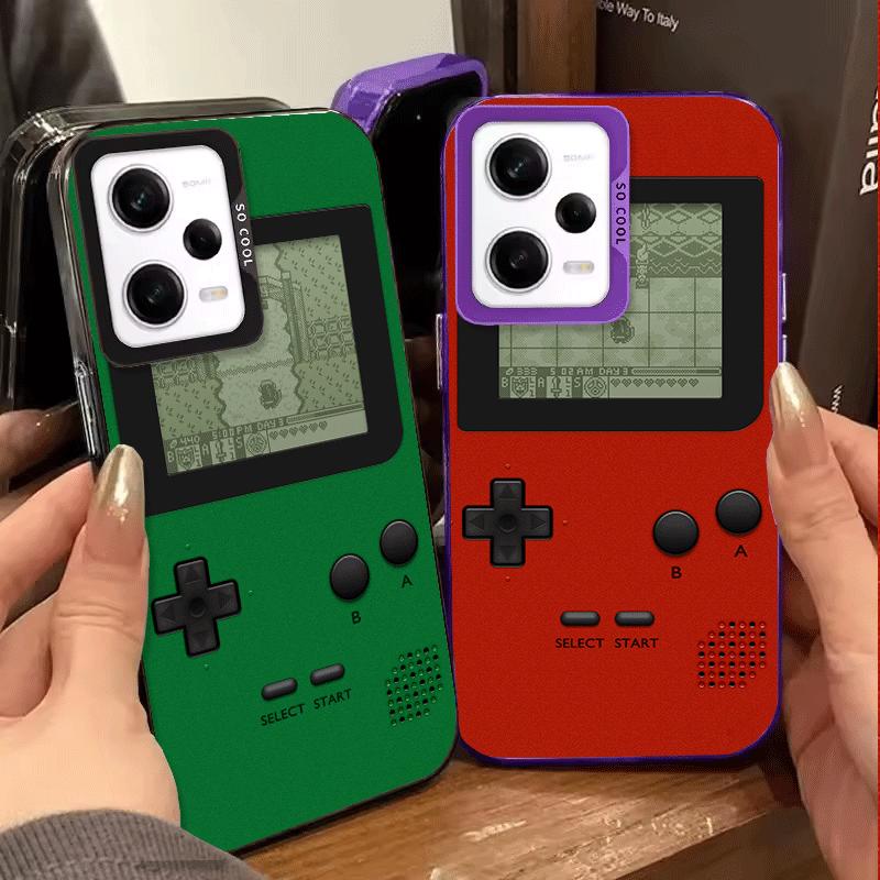 Game Console Trend Pattern Shockproof Phone Case for Xiaomi Redmi Note 15 14 13 12 Pro Plus 11 11S 11T 5G Cover Anti Fall Fundas