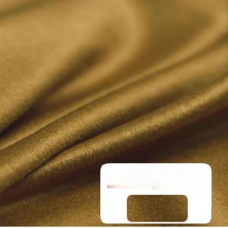 2025 Autumn and Winter New All-Australian Wool Single-sided Cashmere Fabric High-end Custom Short Wool Coat Wool Fabric