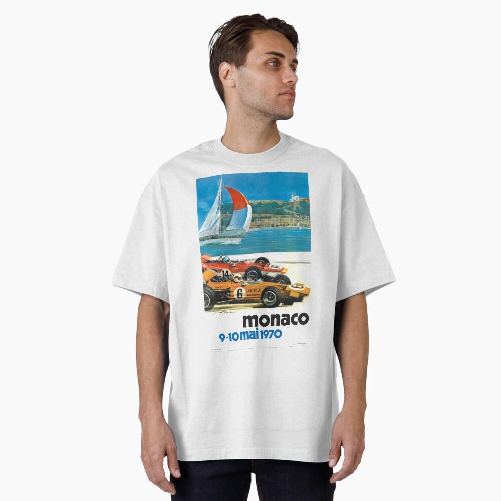 1970 Monaco Grand Prix Racing Casual Tshirt Mens and Womens Luxury Brand Top M