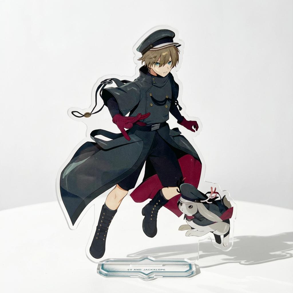 Game MILGRAM Anime Acrylic Stand 15cm - Amane Shidou Es Haruka Yuno Mikoto Mahiru Kazui Figure Model Plate Cosplay Gift Toy