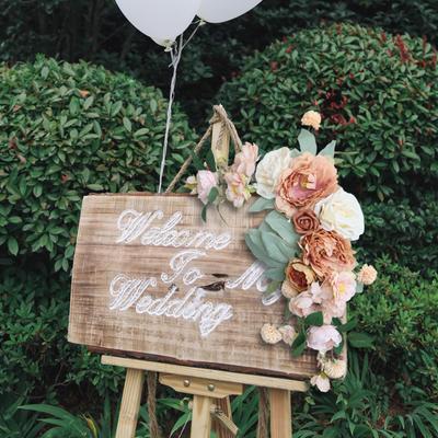 Wedding Decoration Arch Flower Artificial Floral Swag for Scene Layout Welcome