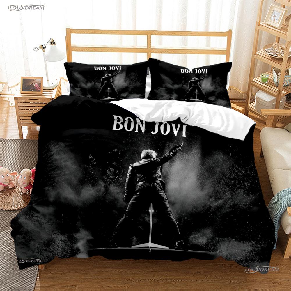 Casal Rock Band All Season Duvet Cover Comforter Bedding Sets Soft Quilt Cover and Pillowcases Boys Single/Double/Queen/King