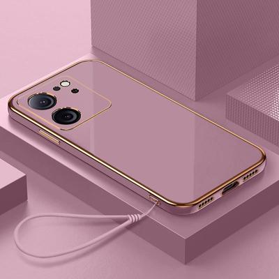 Für Xiaomi 13T Pro Hülle Xiaomi 13T Hülle MI 13T pro Telefonhülle mi13t xiaomi mi 13t pro Luxus Quadratische Beschichtung Stoßfeste Rückseite