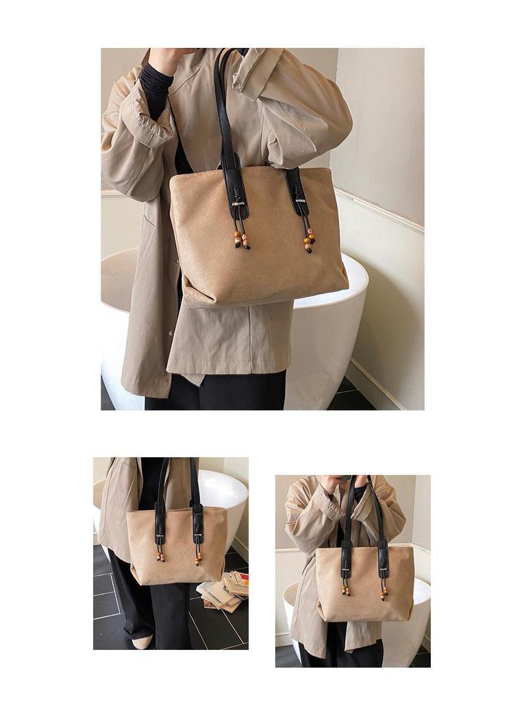 Damen Handtasche mit großem Fassungsvermögen, lässig, aus weichem Leder - 2025 Vielseitiger Single-Shoulder-Achselhöhlen-Stil