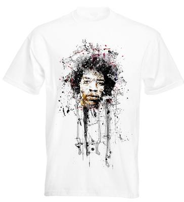Jimi Hendrix Abstraktní Tričko Experience Eric Clapton Voodoo Chile
