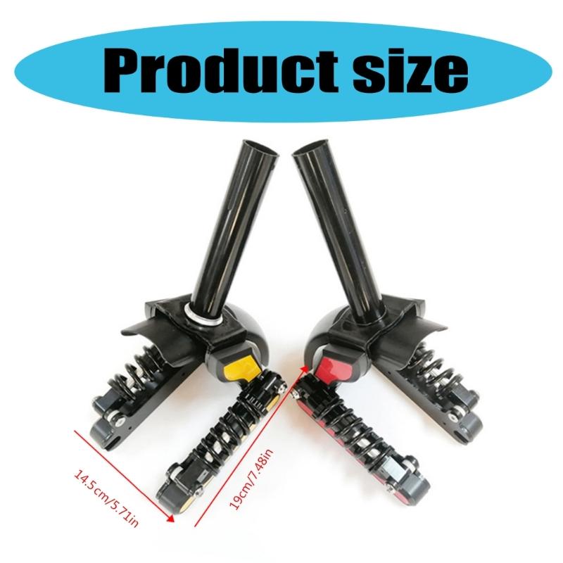 Spring Front Fork Shock Absorbers Suspension Forks Spring Shock Absorbers for Electric Scooter Electric Bicycles