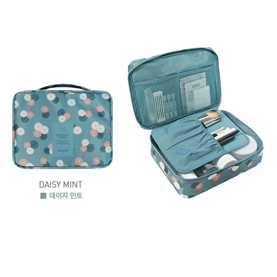 Large Capacity Waterproof Travel Makeup Bag - Multi-layer, Portable, and Multifunctional Toiletry Storage