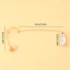 Elegant Drop Shape Ear Clips Featuring High Quality Rhinestones Comfort Fit for Long Wear Sturdy Copper