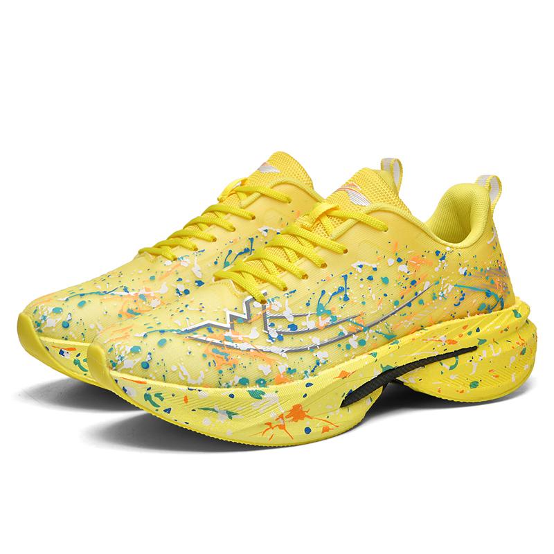 

Men s Running Shoes Leisure Breathable Sneakers Comfortable Walking Casual Jogging Noctilucent Outdoor Sneakers Fashion Lace-up 45