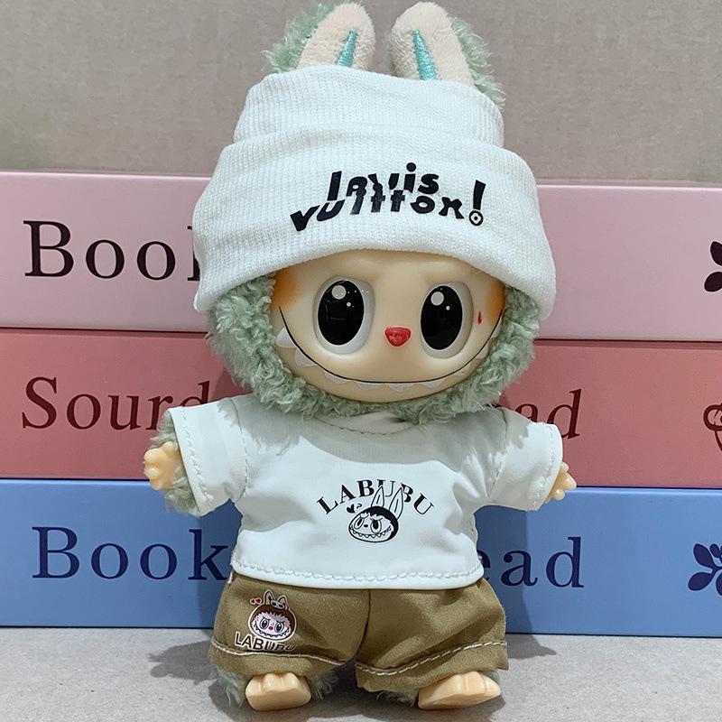 [Only Clothes] Labubu Doll Clothes Set - Fits First & Second Generation 17cm Plush Dolls