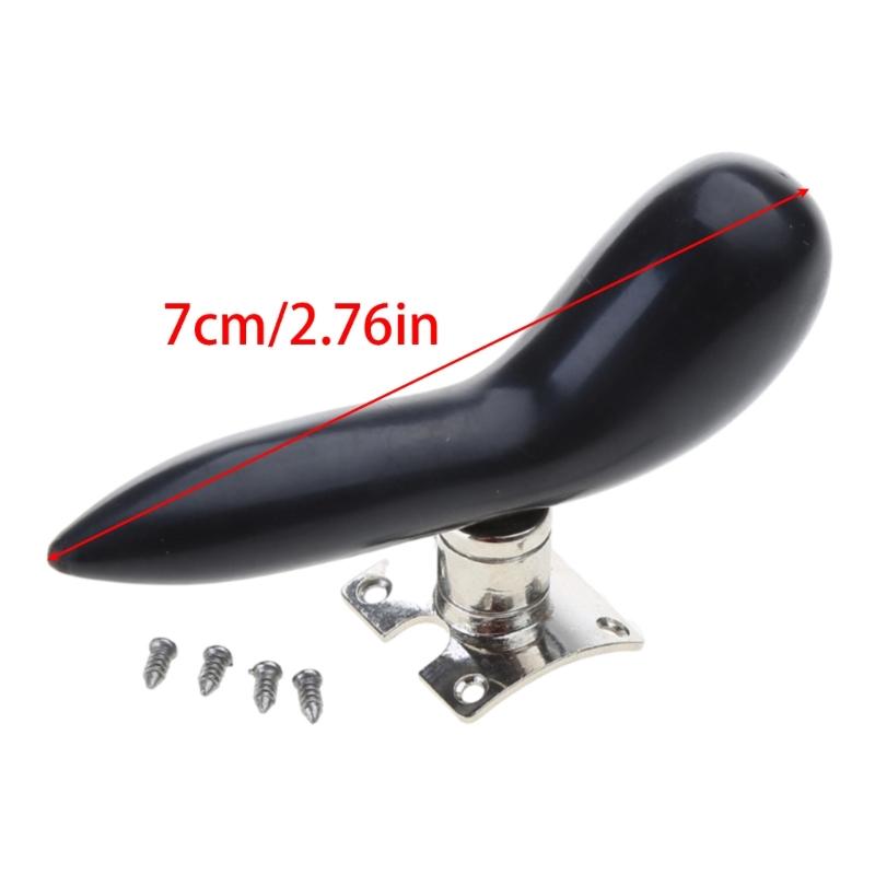 Hand Holder Saddle Rest with Fixing Screws and Base Hand Holder Bakelite Woodwind Instrument Accessories Parts