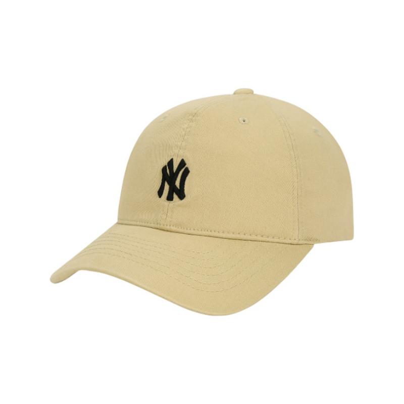 

MLB Cotton Baseball Caps Unisex Ecru Fashion 32CP19111-50B 59 екрю
