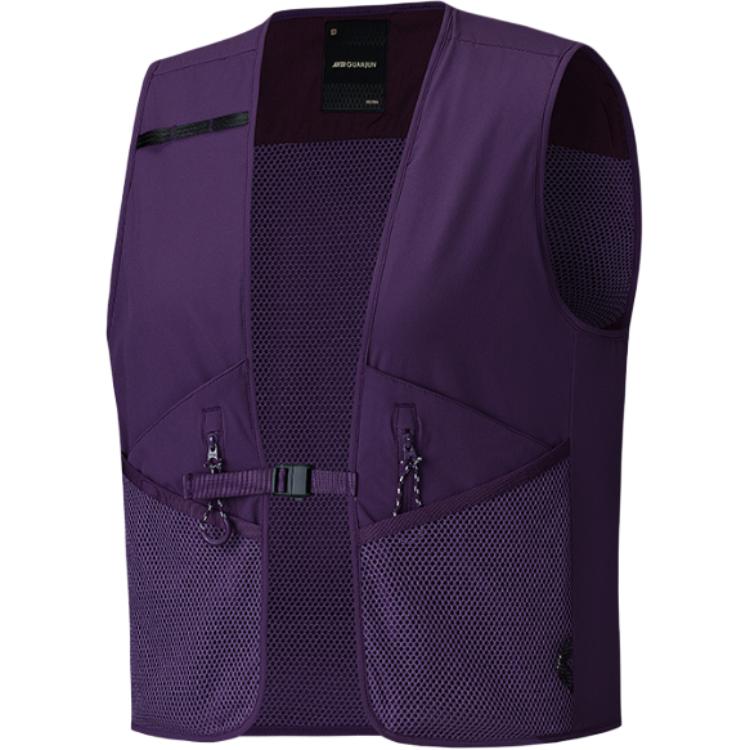 

Anta Champion Outdoor Series Однотонный Универсальный Простой Удобный Жилет Женский жилет Фиолетово-песочный 162520617-4 M