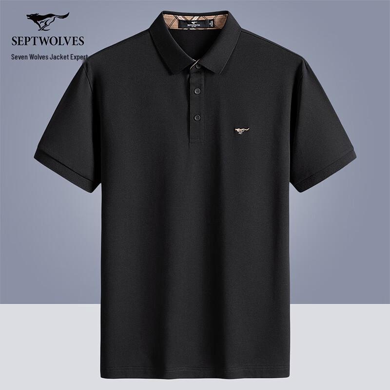 Septwolves Men s Silk Blend Polo T-shirt 175/92A