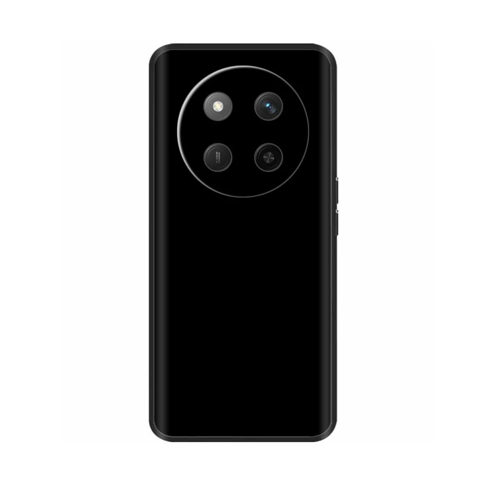 

For Honor X60 5G Case Black Silicone Soft Luxury Phone Back Cover for Huawei Honor X60 Pro Painted Shockproof Shell Cases Para Honor X60 pro