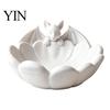 Bat Shape Snack Tray Halloween Candy Dish, 3D Printed Matte White PLA Unique Gift for Friends Bowl, Gothic Table Ornament Entryway And Coffee