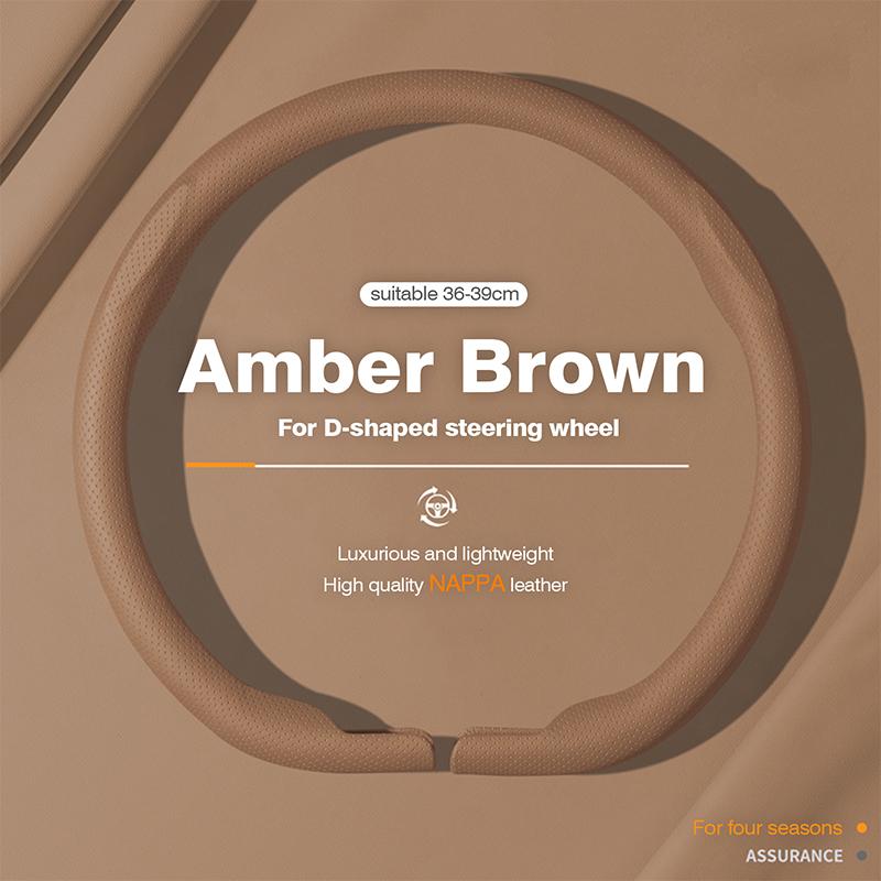 For Mazda EZ6 2024 Steering Wheel Cover Interior Ultra-thin Car Handle Cover EZ-6 Accessories Interior Color