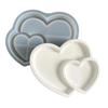Heart/Cats Paw Shape Silicone Plate Mold Holiday Crafting Moulds for Crafting Special Resin Home Decoration Items
