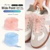 1Pair 2.5cm Width Organza Shoe Laces Chiffon Silk Satin Ribbon Shoelaces  For Sneakers Canvas Shoes