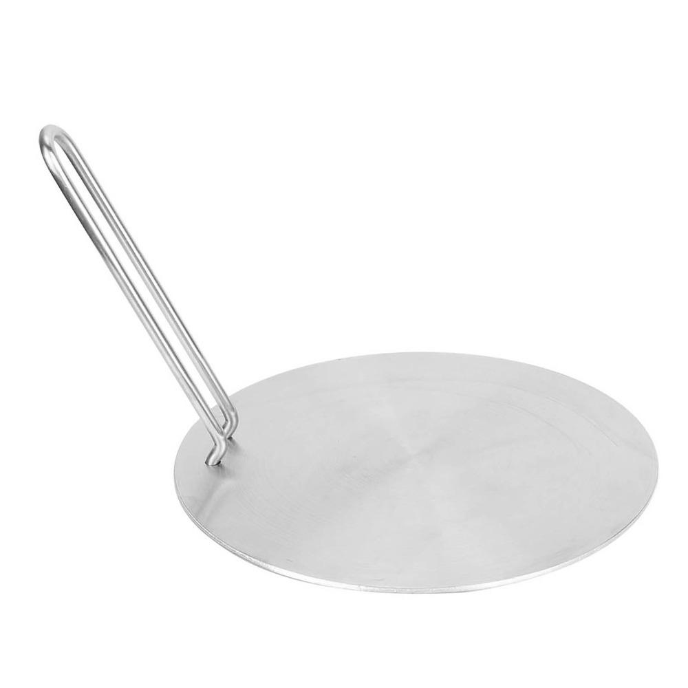 Stainless Steel Heat Diffuser with Detachable Handle Multi-Purpose Induction Diffuser Plate Durable Uniform Heat Distribution