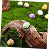 100Pcs Colorful Mini Easter Eggs Bulk Decorative Foam Easter Eggs for DIY Crafts Basket Stuffers Decoration Party Favors Supplies