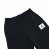 Jordan Logo Tape Drawstring Casual Fleece-Lined Jogger Knit Pants Kids Bottoms Black HF6639-010