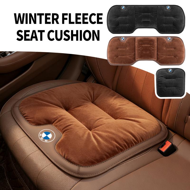 Flannel Car Seat Cover Warm Backrest Cushion Protector Pad For BMW Performance M E87 E30 E46 E28 F35 G20 E93 F20 X3 X fsdf08