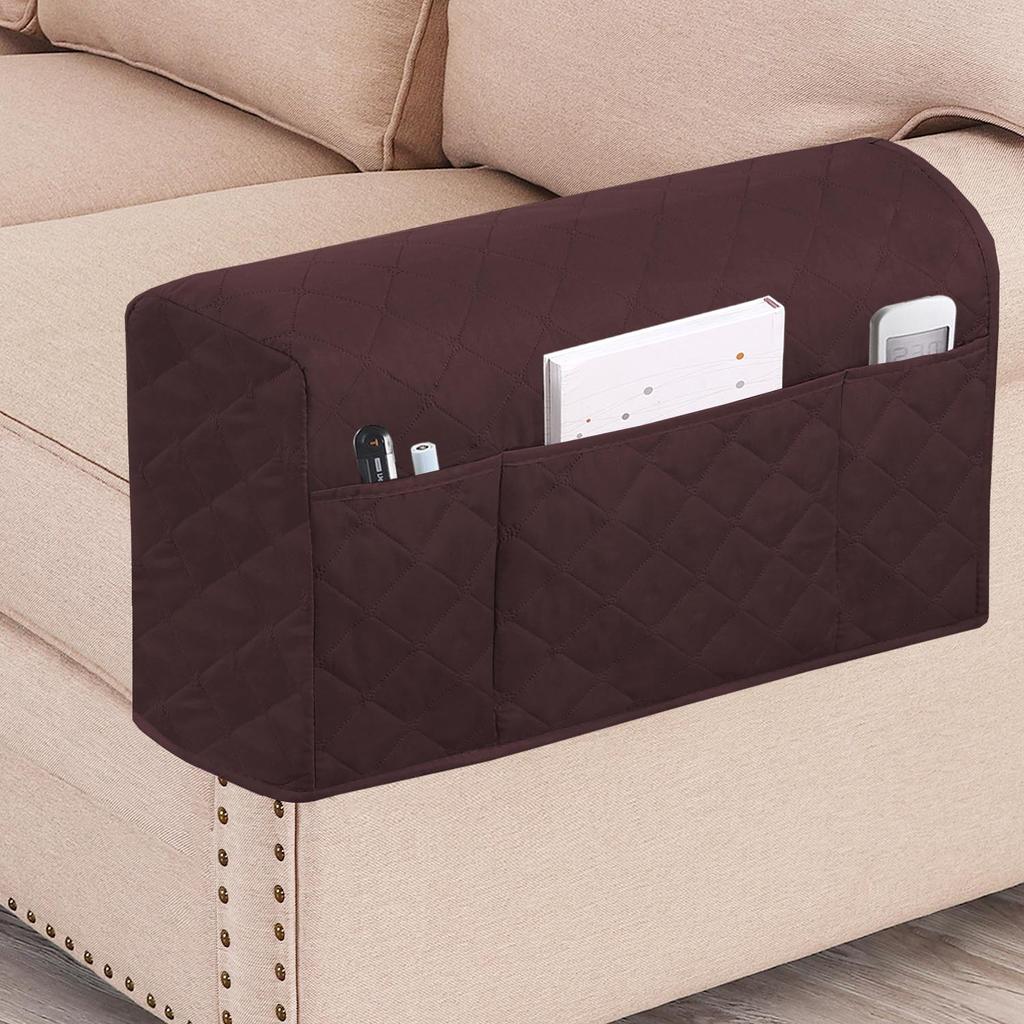 Waterproof Storage Armrest Simple Light Luxury Waterproof Anti-scratch Non-slip Sofa Armrest Cushion