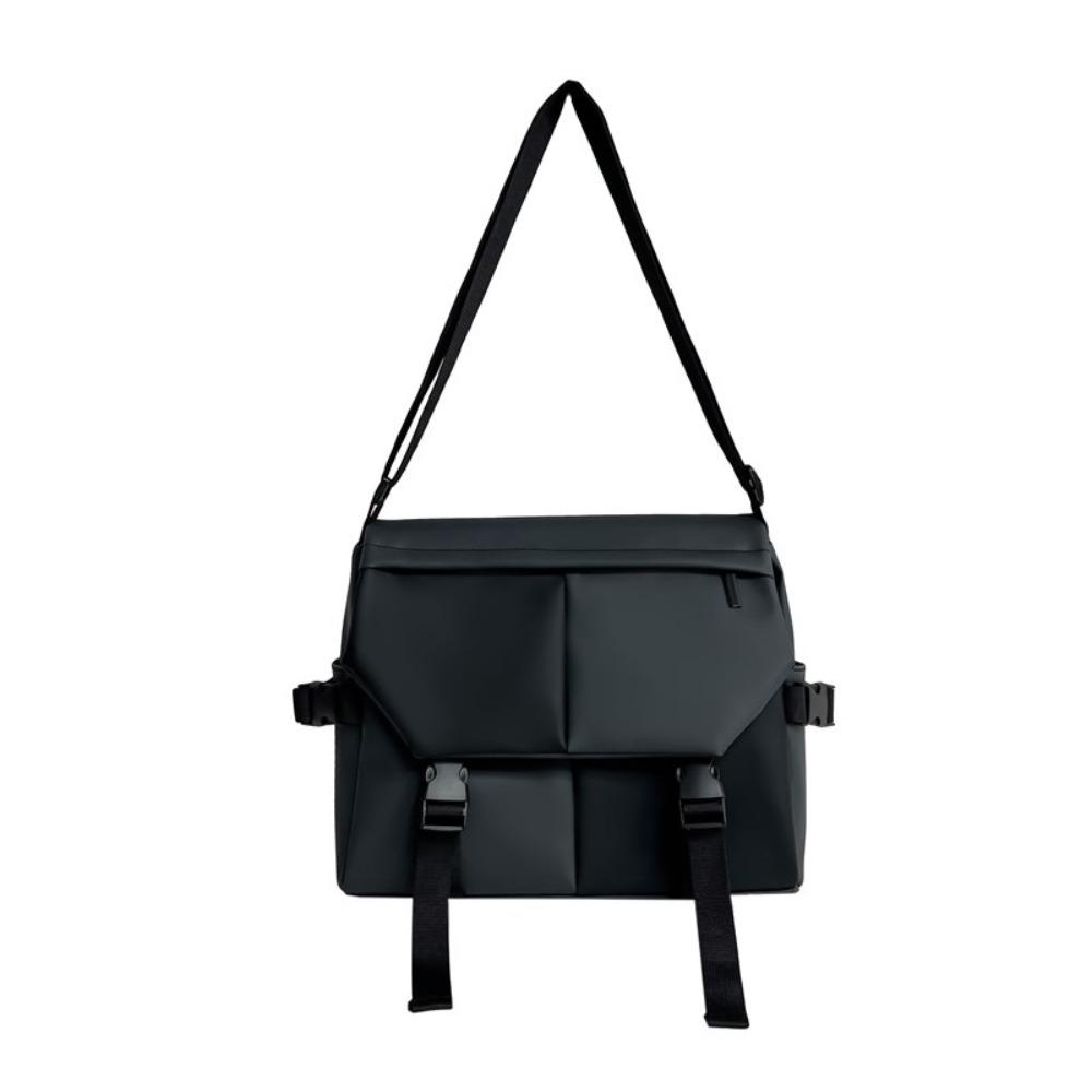 Nylon Crossbody Shoulder Bag Multi-pocket Large Capacity Bag Waterproof Messenger Bag  Cycling Use