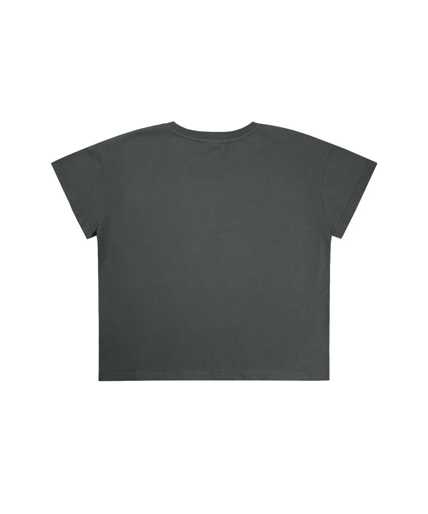 KAIFAI Pio Short Sleeve T-Shirt (Charcoal) K26Qb236