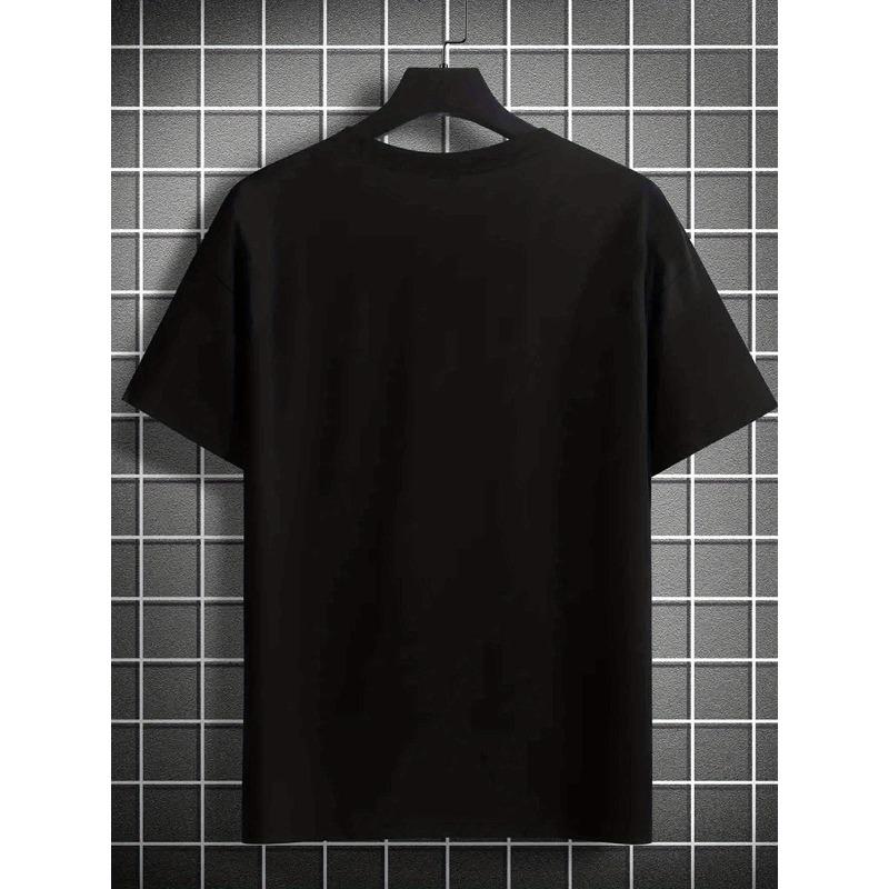 European Sizes Men's 'This Is Bob' Graphic T-Shirt - Casual and Comfortable, Lightweight Crew Neck Short Sleeve T-Shirt with Fun English Letter Print