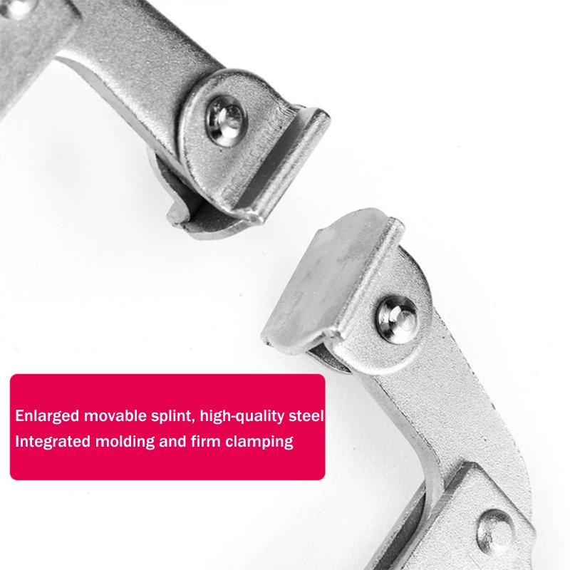 Steel C Clamp Vise Grip Locking Welding Pliers Wood Tenon Locator Tool Tools Herramientas De Mano Ferramentas Man