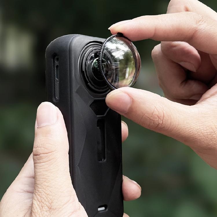 Camera Protective Cover With AntiScratch Silicone Lens Guard Detachable Wrist Strap For X5 Camera Active life Use