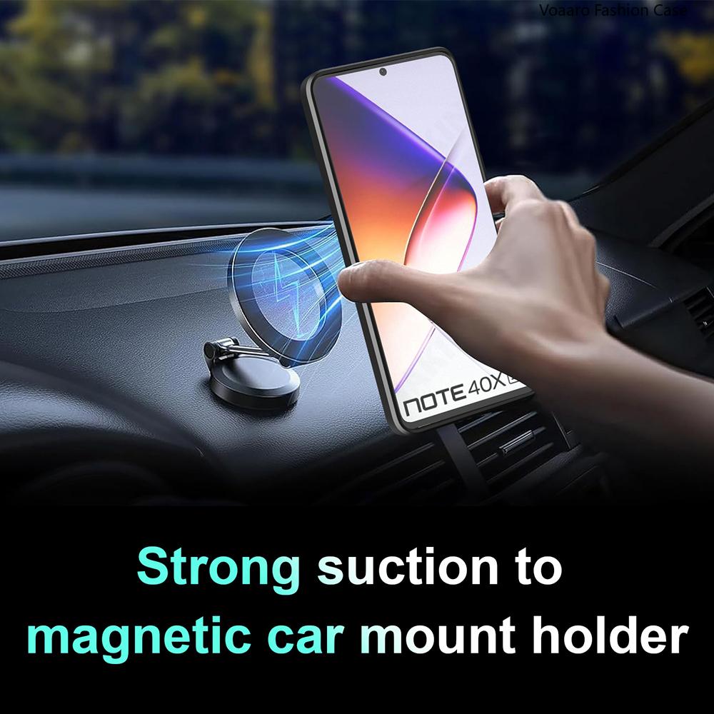 Slide Lens Funda for Infinix Note 40X 5G Case for Infinix Smart 8 Plus Hot 40i 40 Pro 4G Armor Case Magnetic Ring Stand Cover