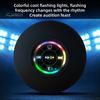 Głośnik prysznicowy kompatybilny z Bluetooth ze światłem LED Stabilne połączenie Wodoodporny IPX4 Przenośny bezprzewodowy głośnik stereo Odtwarzacz muzyki