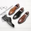 Xinyida British Fashion and Comfortable Men's Shoes Breathable Pointed Leather Shoes Men's Business Shoes 4028-B