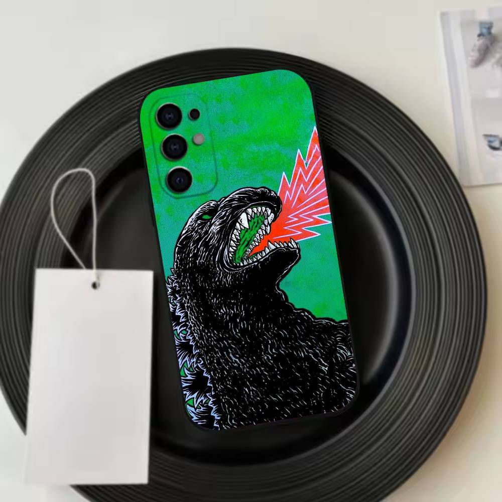 Japan Monster G-Godzillas   Phone Case For Samsung S25,S24,S21,S22,S23,S30,Ultra,S20,Plus,Fe,Lite,Note,10,Black Cover