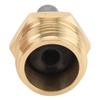 RV Blow Out Plug Brass Winterize Blow Out Adapter Fitting for Motorhome Travel Trailer Water Hose