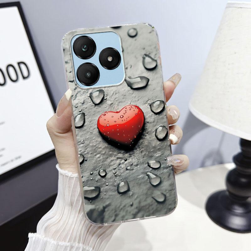 Cartoon Für Wiko T10 T20 T60 Hülle Schutzhülle Für Wiko T10 Marmor Klar Weiches Silikon Handyhülle Floral Niedliche Katze Bumper