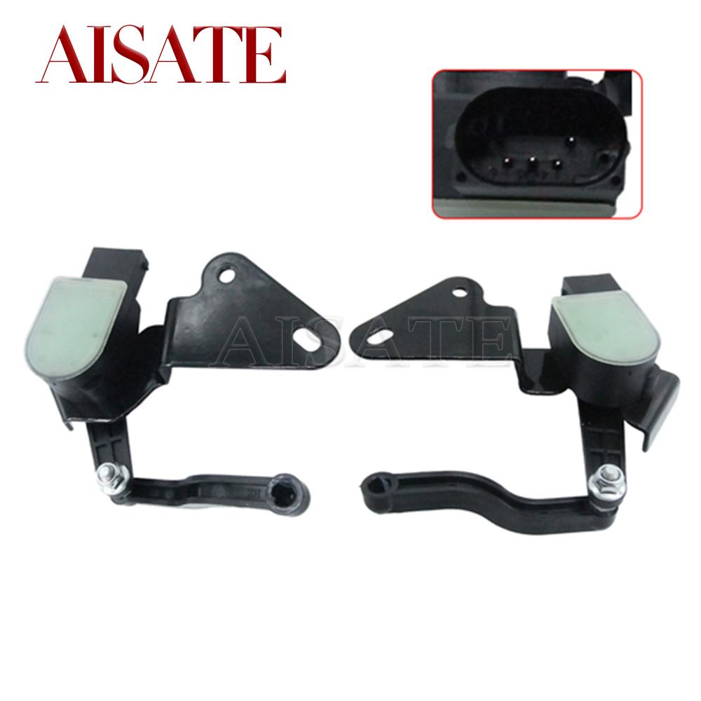 

2PCS Rear Left and Right Vehicle Height Level Sensor For Ram 1500 2012-2018 4Pins 56029617AC 56029618AC 2PCS