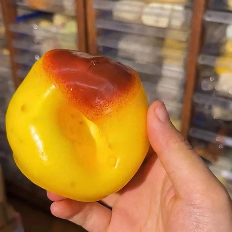 Pudding Knijp Fidget Speelgoed - Voedselvormig ASMR Sensorisch Langzaam Terugverend Zacht Stressverlichtend Speelgoed voor Kinderen & Volwassenen gray