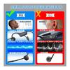 Bone conduction earphones, wireless, non-blocking design, IP55 dustproof and waterproof, 34g ultra-lightweight, CVC8.0 & ENC, dual microphone noise