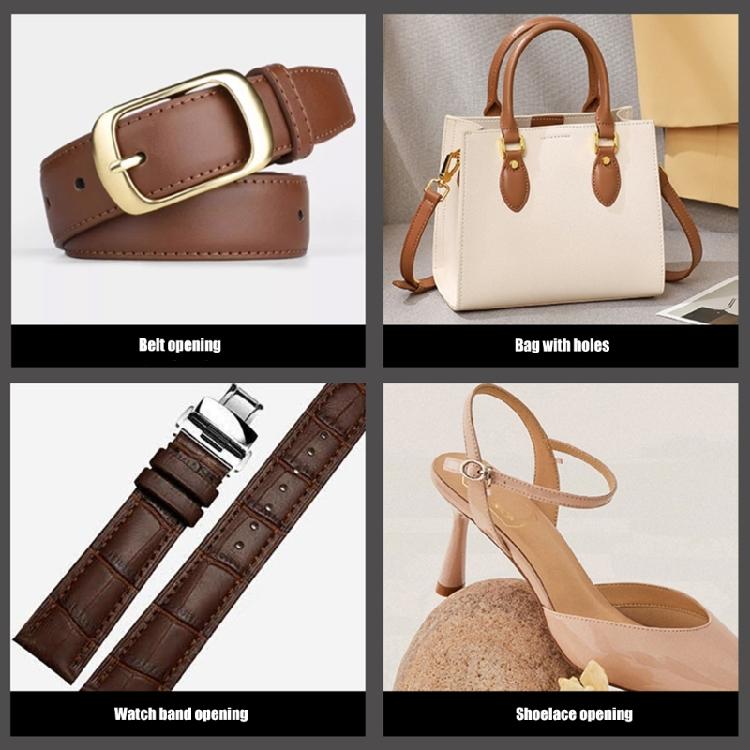 9Pcs Snap Button Fastener Setter Tool Leather Punching Tool with Base, Easy to use Snap Fastener Fixing Installing Tool